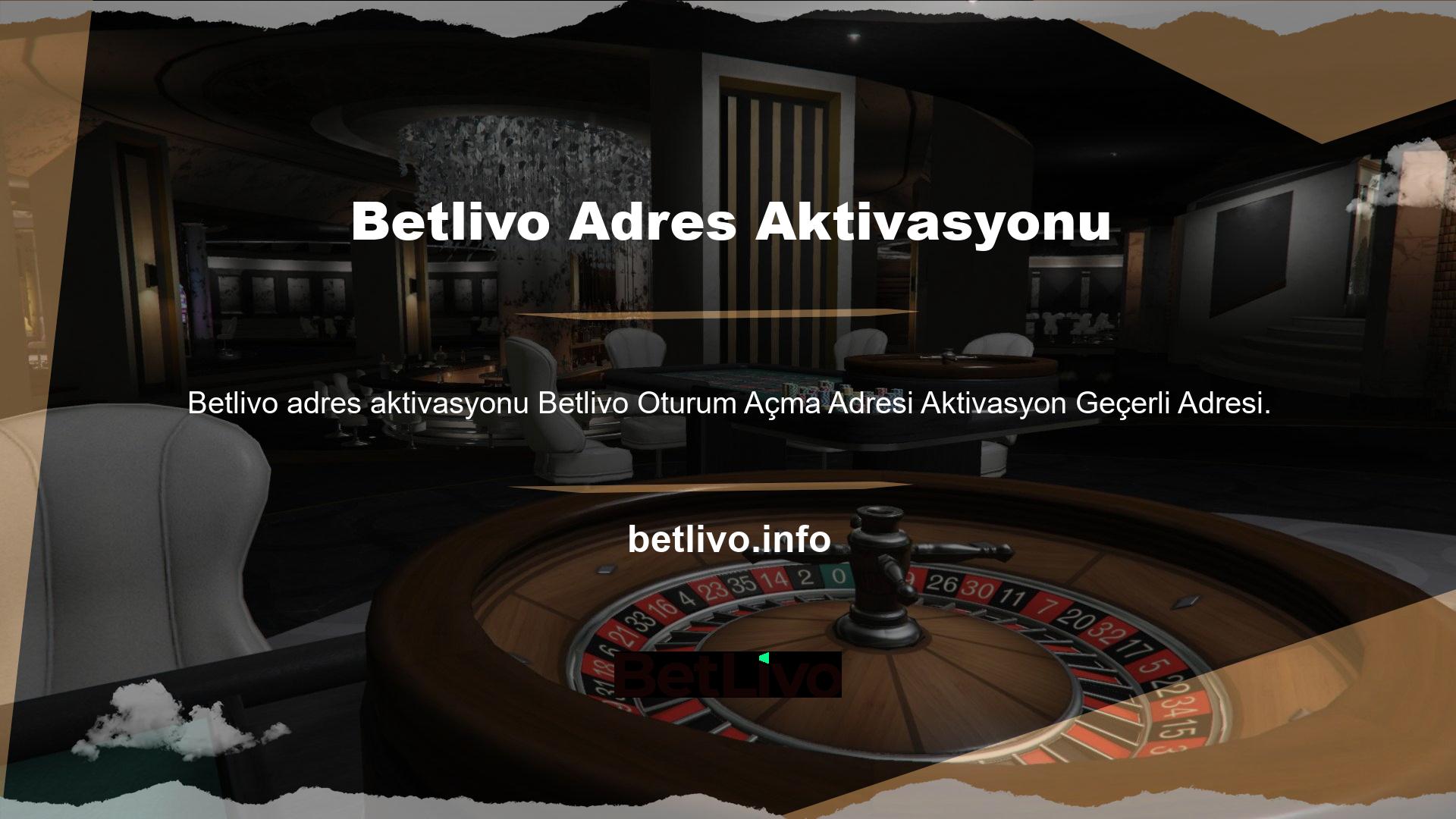 Zaten bir Betlivo hesabınız varsa, yeni bir şifre yapmanız gerekmez